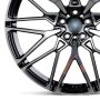 Легковой диск Skill Wheels SL818 10,5x21 5x112 ET31 66,6 чёрный + полированные спицы под тёмным лаком