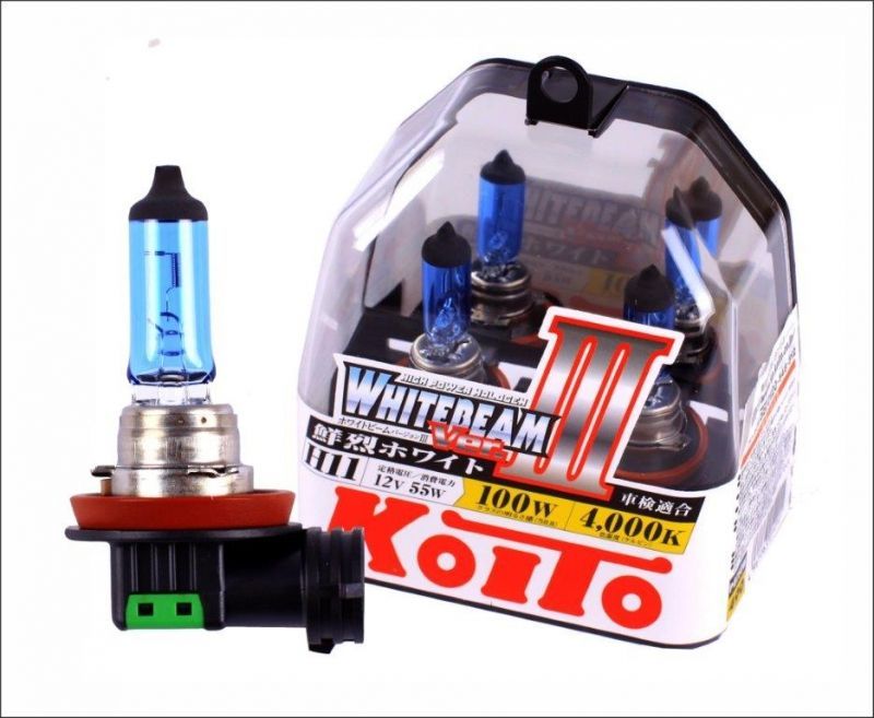 KOITO P0750W галогенная 12 В 55 Вт H11 2 шт.